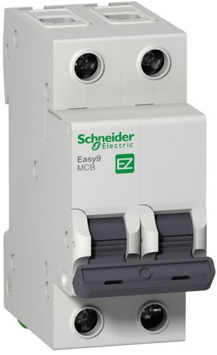 Выключатель автоматический Schneider Electric Easy9 2п 25А C 4.5кА  картинка